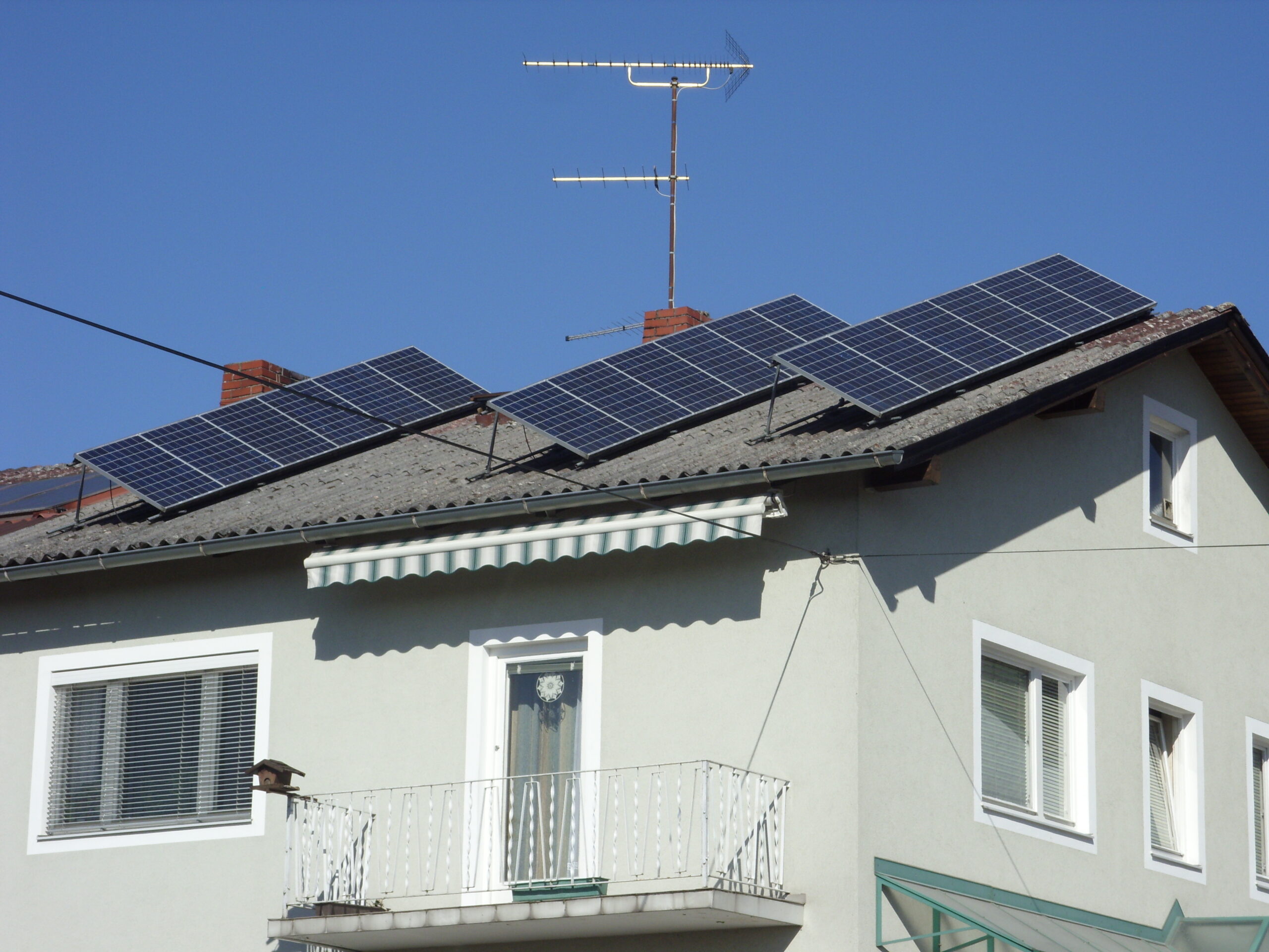 PV Anlage am Dach